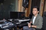at the Music recording for Hanju in Soundbox, Mumbai on 16th Dec 2013